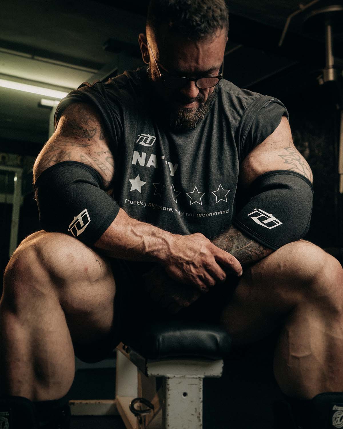 7mm neoprene elbow sleeve for weight training