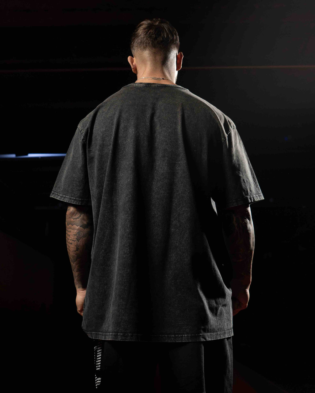 team industry acid wash mens oversize tee shirt