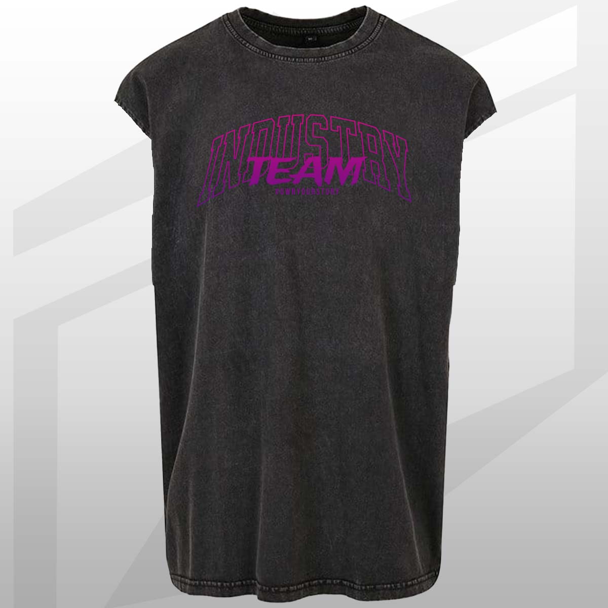 mens cotton sleeveless oversize tee