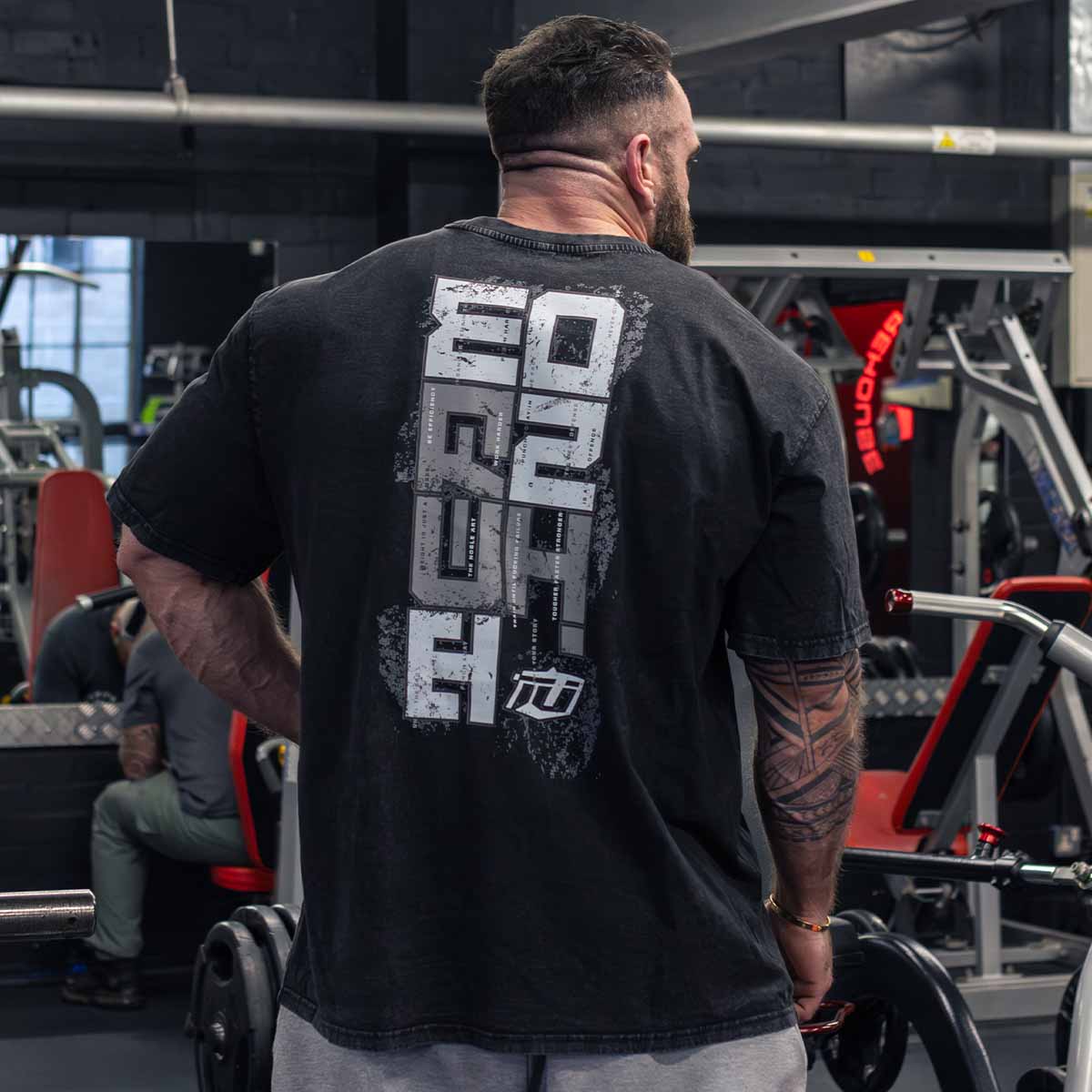 INDUSTRY T SHIRT TEE FOR FITNESS GYM WORKOUT BODYBUILDING