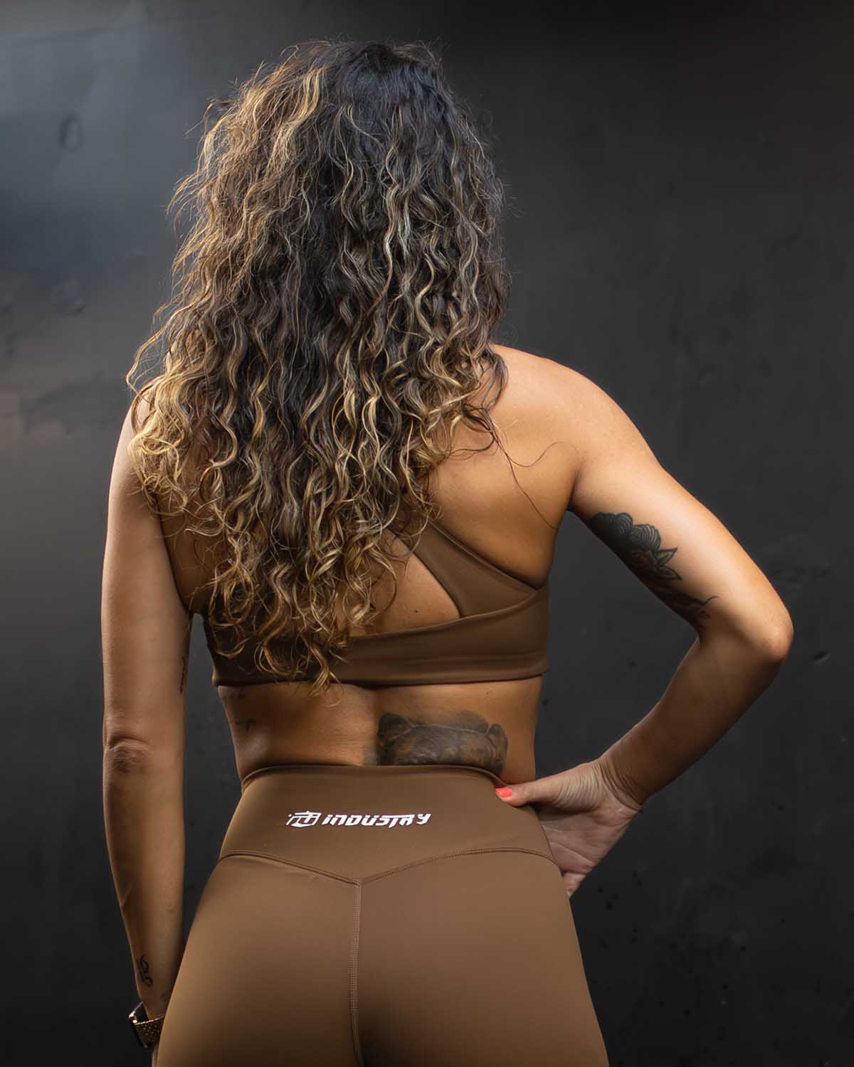 INDUSTRY WOMENS SCULPT SPORTS BRA GYM FITNESS