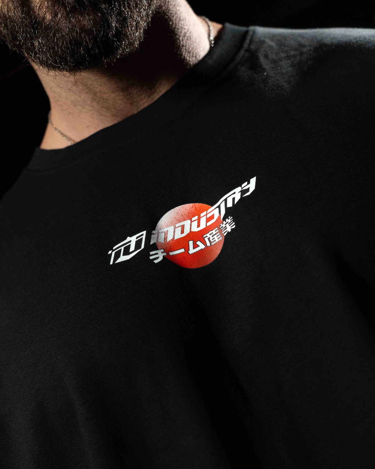 team industry oversize mens gym tee shirt