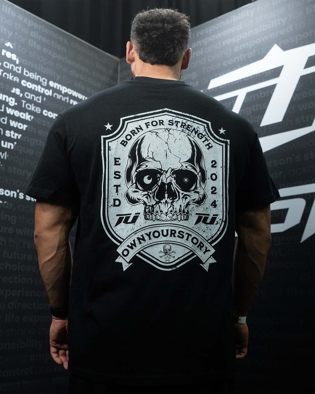 oversize bodybuilding cotton tee shirt