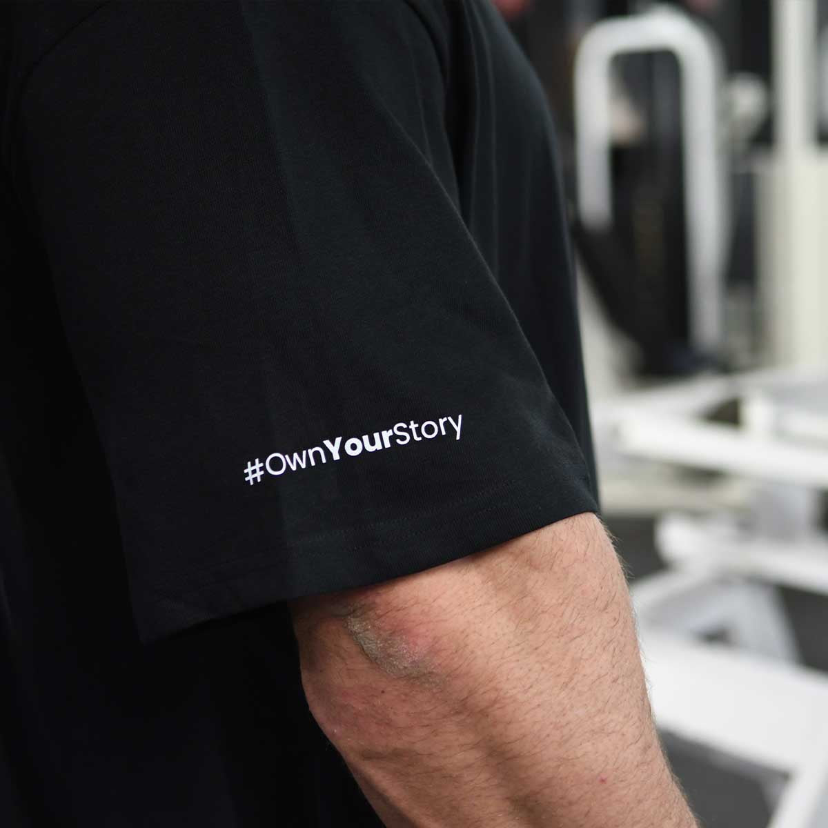 team industry oversize mens tee for bodybuilding & fitness