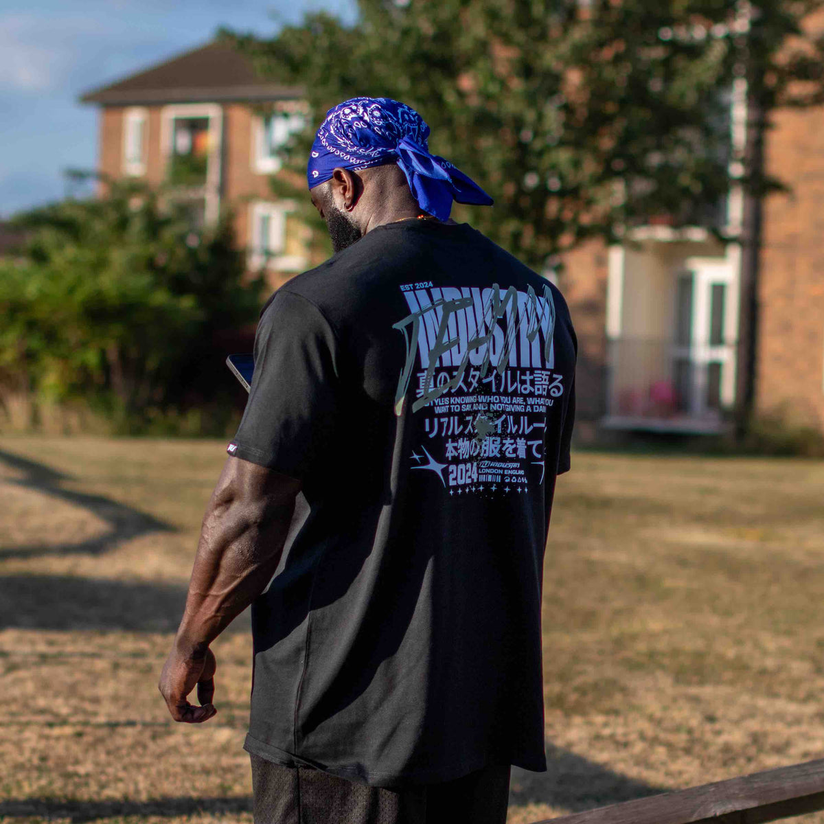 team industry bodybuilding and fitness tee shirt for strongman hyrox