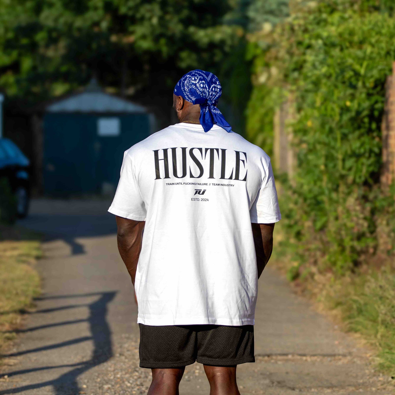 INDUSTRY T SHIRT TEE FOR FITNESS GYM WORKOUT BODYBUILDING