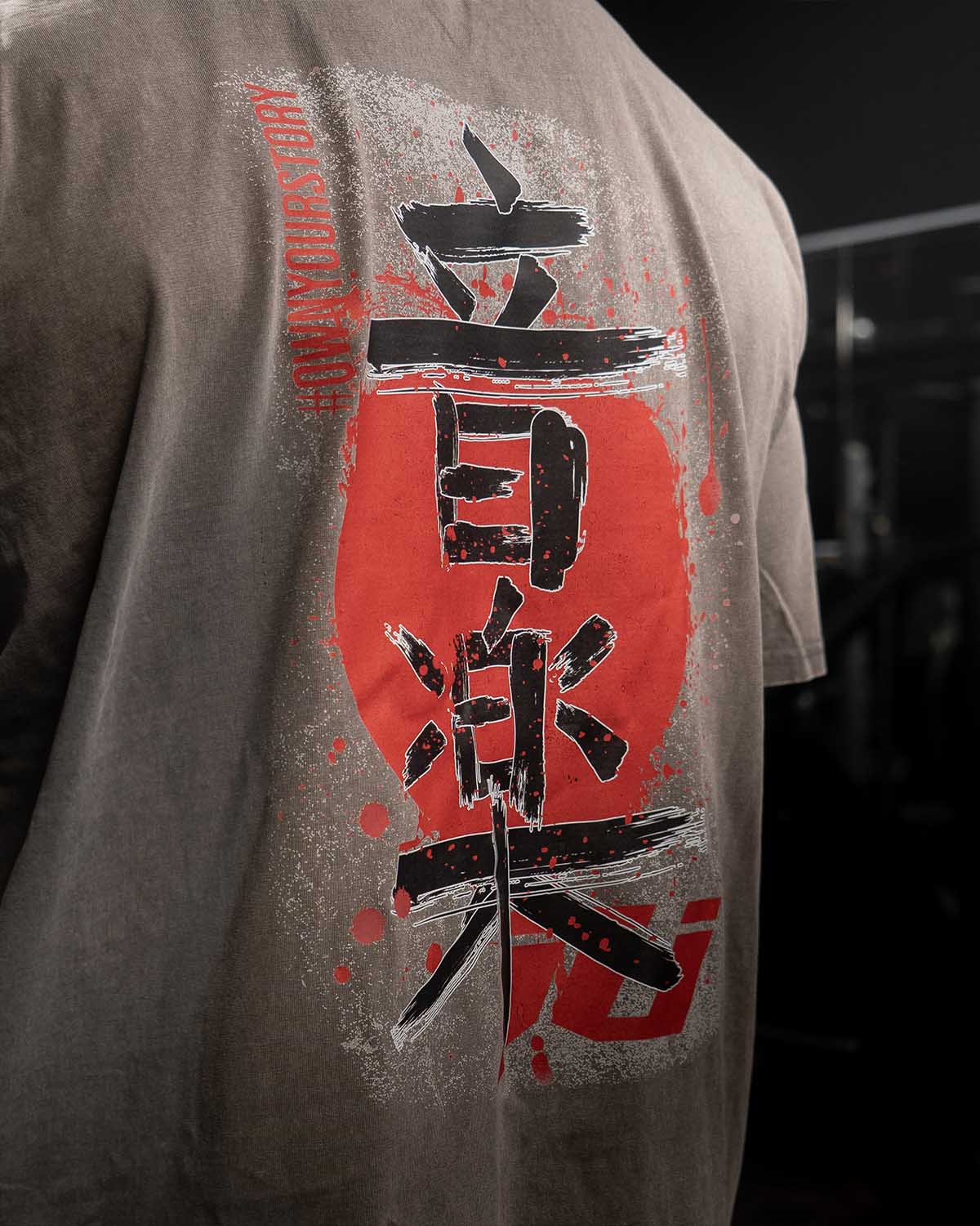 mens cotton oversize tee shirt bodybuilding