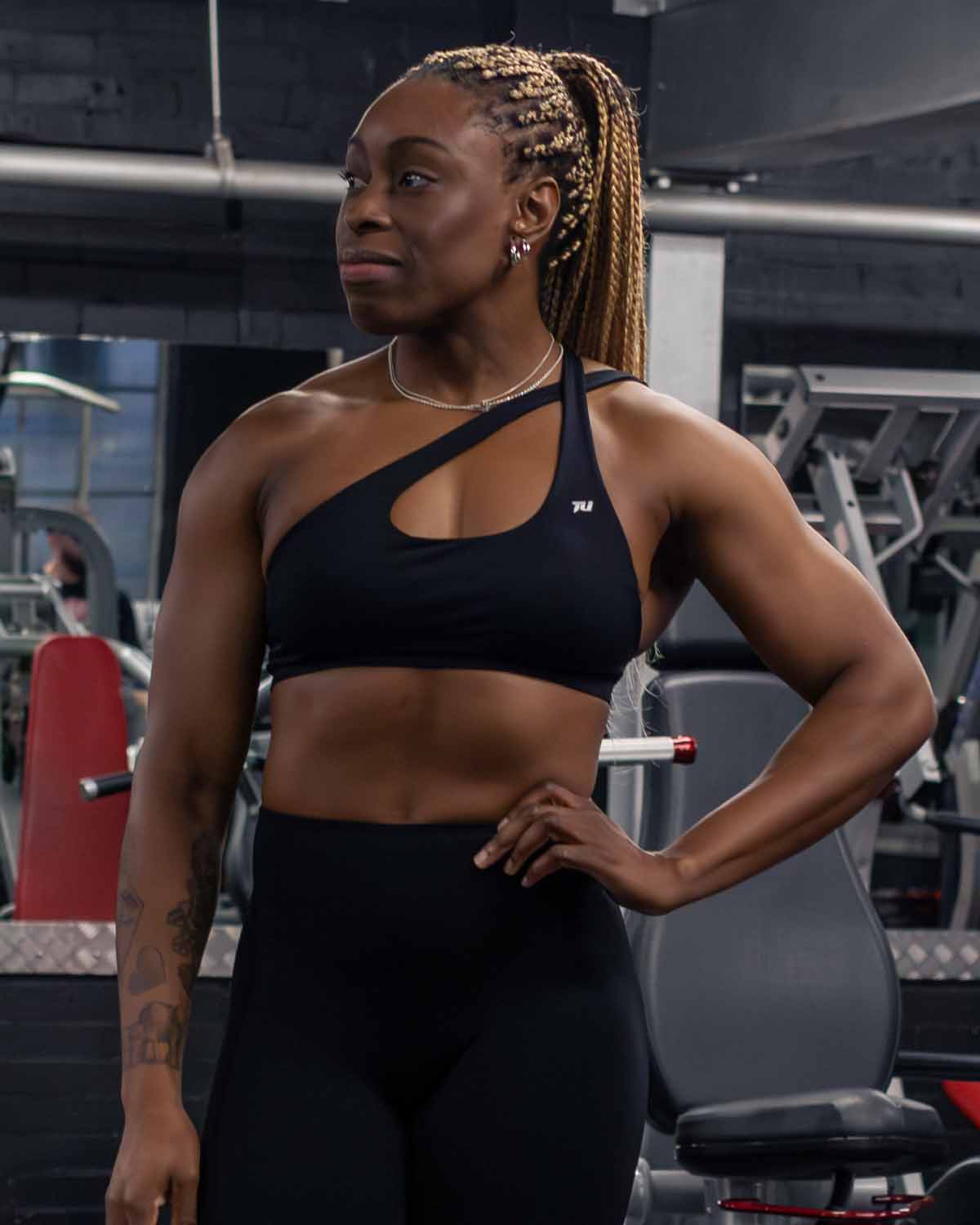 INDUSTRY WOMENS SCULPT SPORTS BRA GYM FITNESS