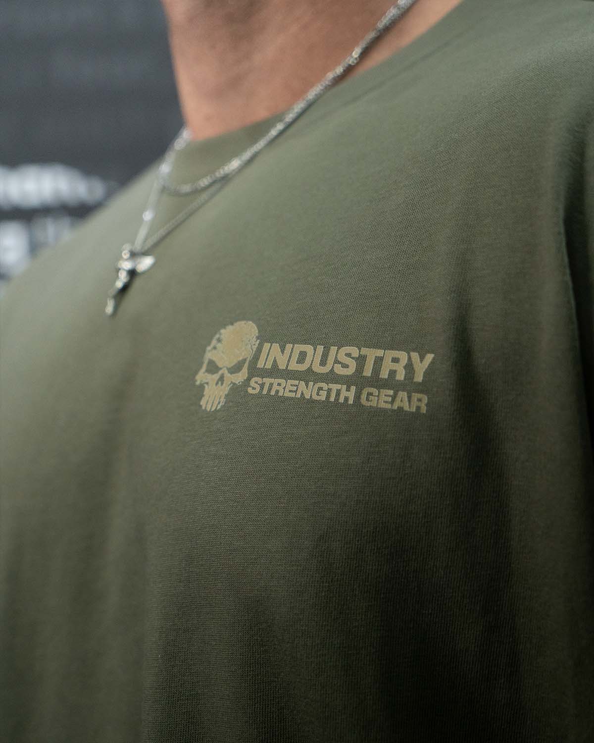 mens oversize bodybuilding cotton tee shirt