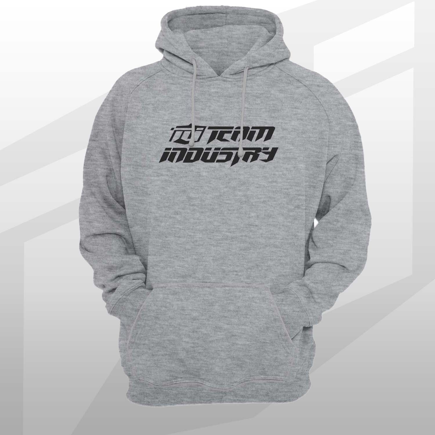 team industry oversize mens hoodie for bodybuilding & fitness