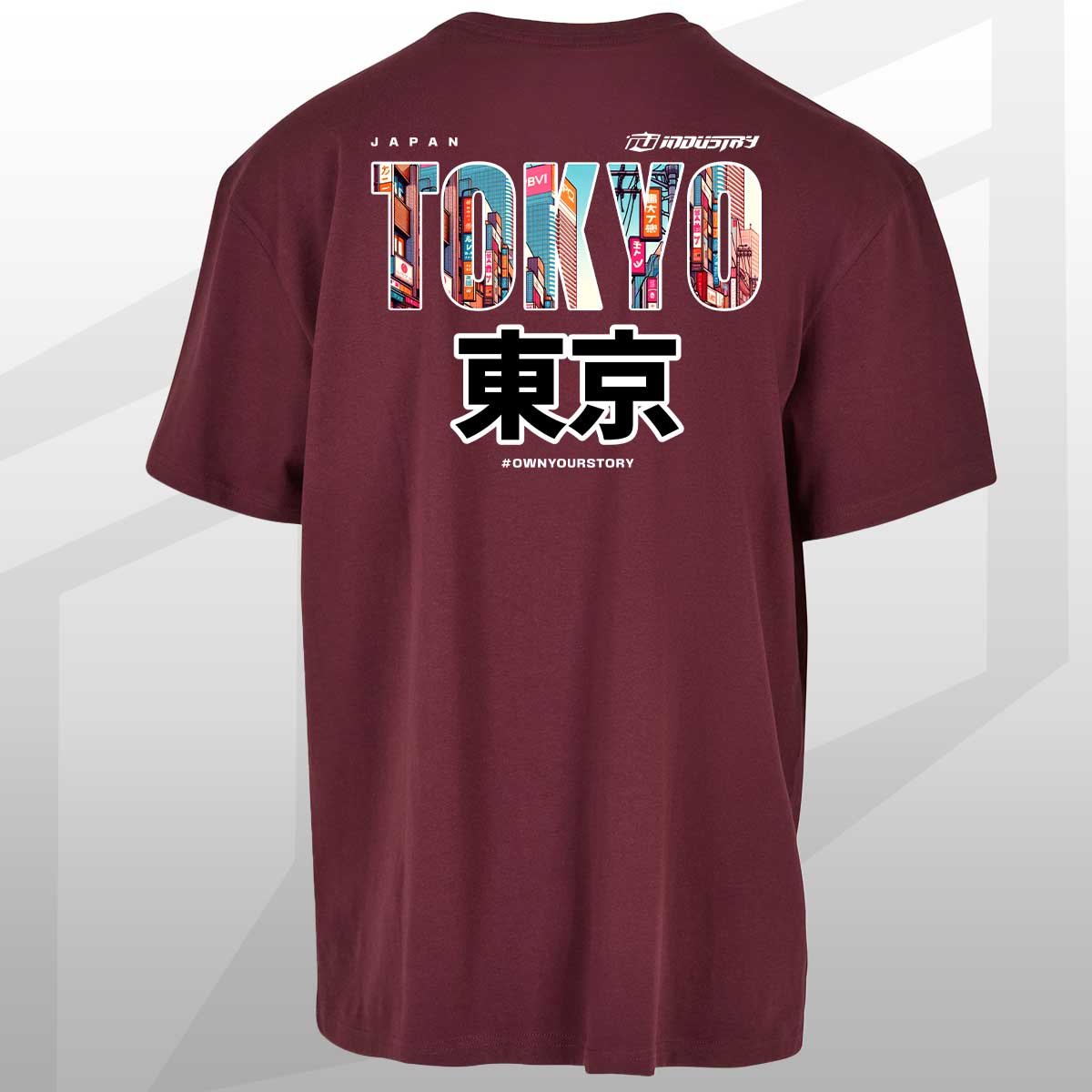 Tokyo Skyline Oversize Tee